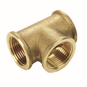 idraulica - tee art.130 gr.1     ottone giallo cod:ferx.86275