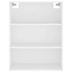 Credenza Bianca 69,5x34x180 cm in Legno Multistrato 3200545