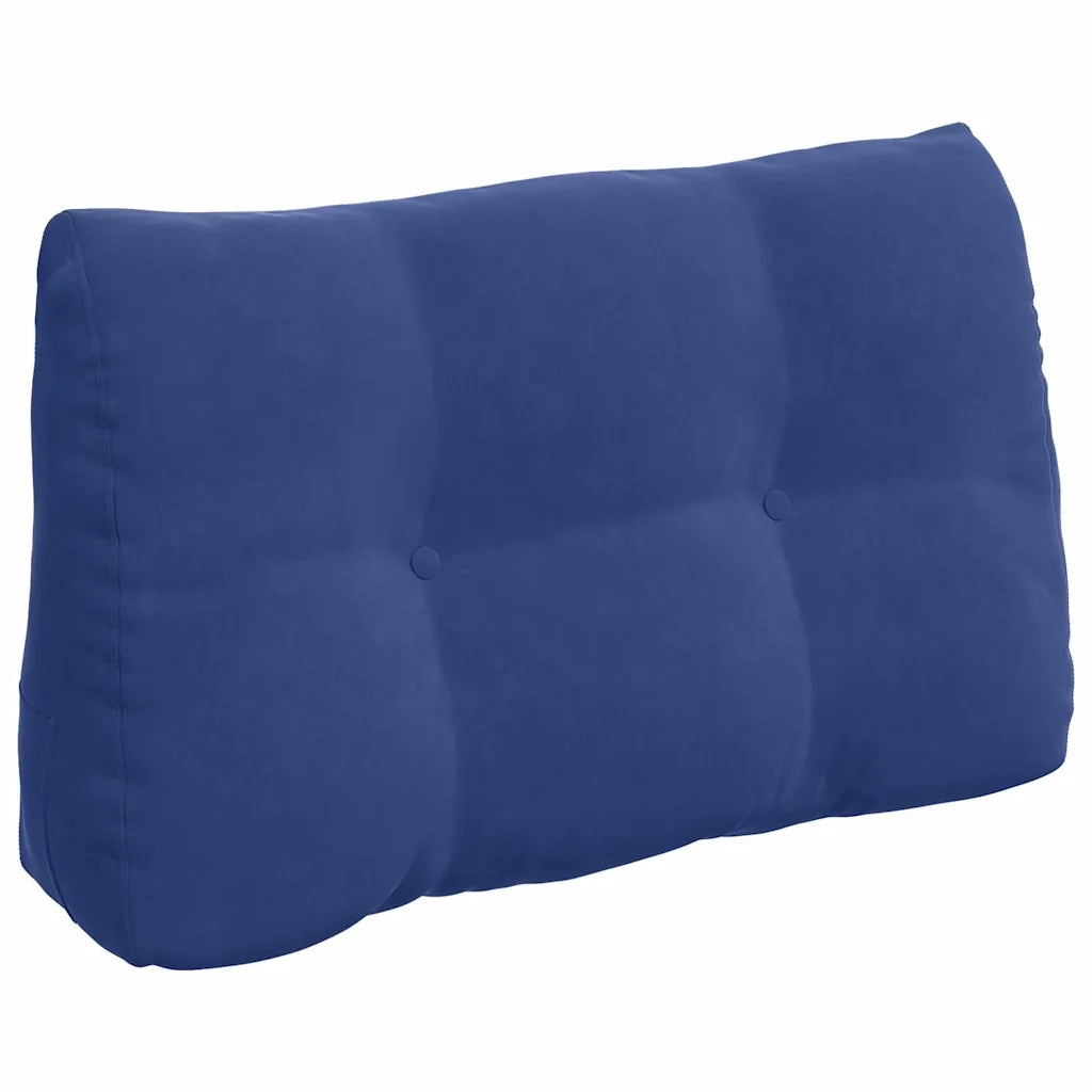 Cuscino per Schiena Blu Polizia 80 x 24 x 50 cm Velluto 42014440