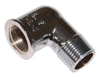 idraulica gomito maschio femmina ottone cromato gr.1/2 cod:ferx.86284