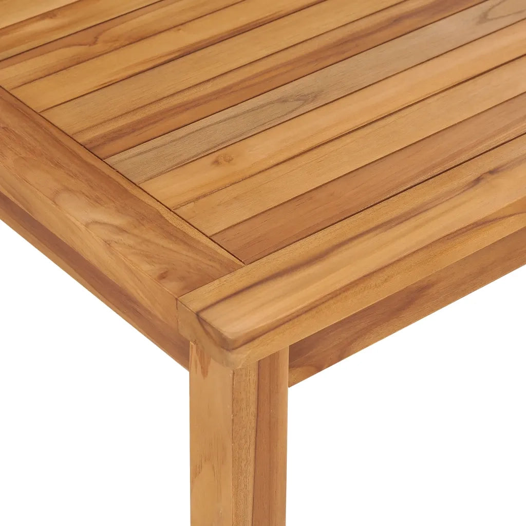 Tavolo da Pranzo per Giardino 120x70x77 cm in Massello di Teak 49360