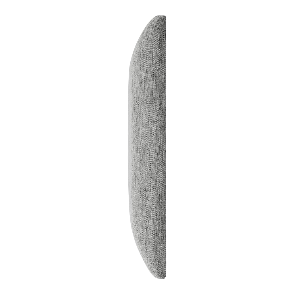 Set di 4 cuscini da parete in tessuto 30 x 30 cm grigio chiaro 03_0010642