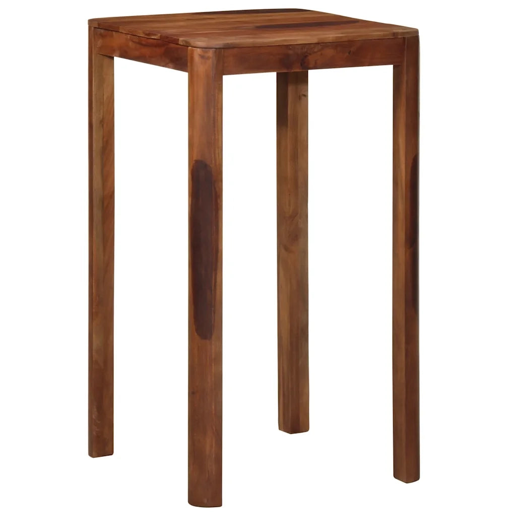 Tavolo da Bar 60x60x107 cm in Legno Massello di Acacia 4102370