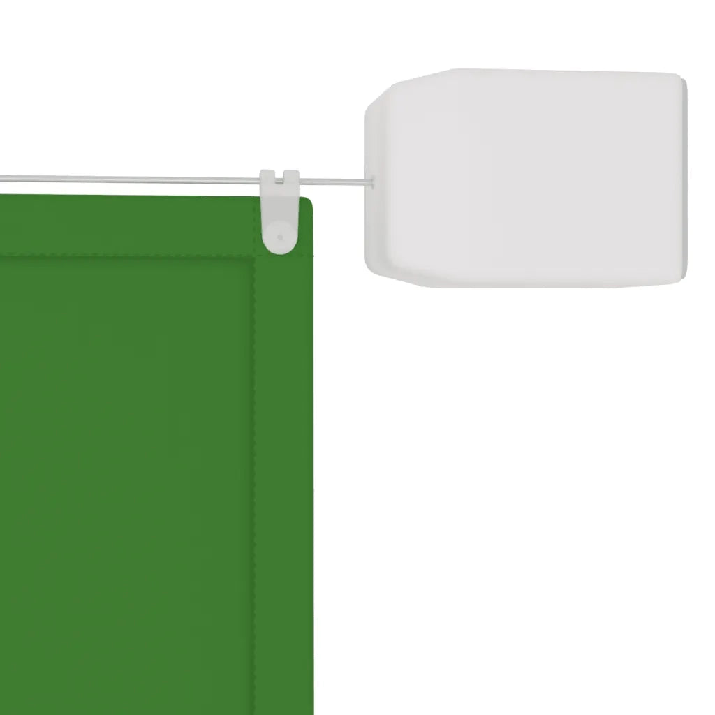 Paravento Verticale Verde Chiaro 140x270 cm in Tessuto Oxford 148311
