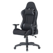 Sedia da gaming Mindy, Poltrona da gaming adulto, Sedia da scrivania, 57x72h124/134 cm, Nero
