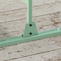 Pannello Decorativo per la Privacy, Paravento da Esterno a Motivo Vegetale in Metallo, 122 x 45 x 198 cm, Verde