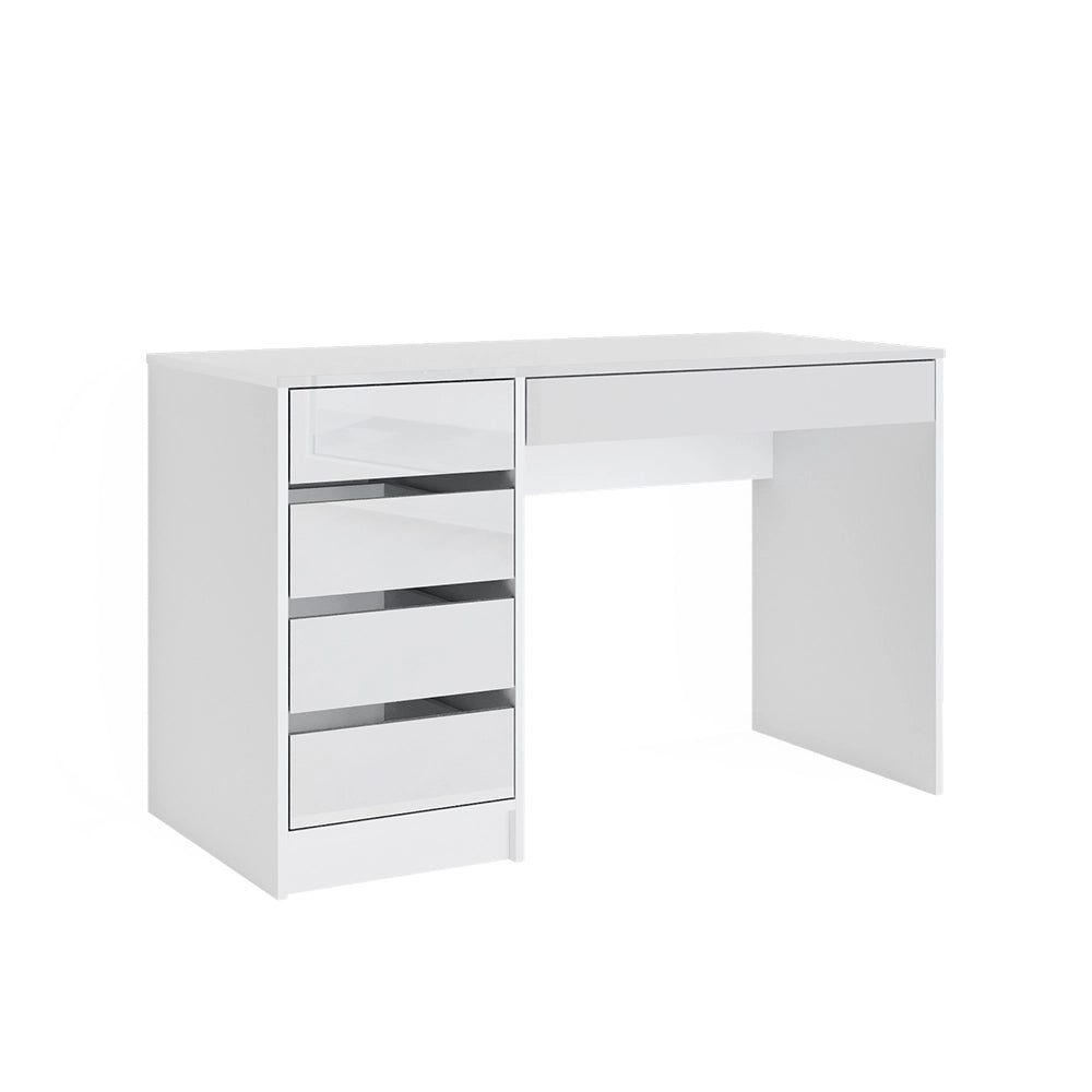 Vicco Scrivania Bianco 55 x 120 cm con cassetti