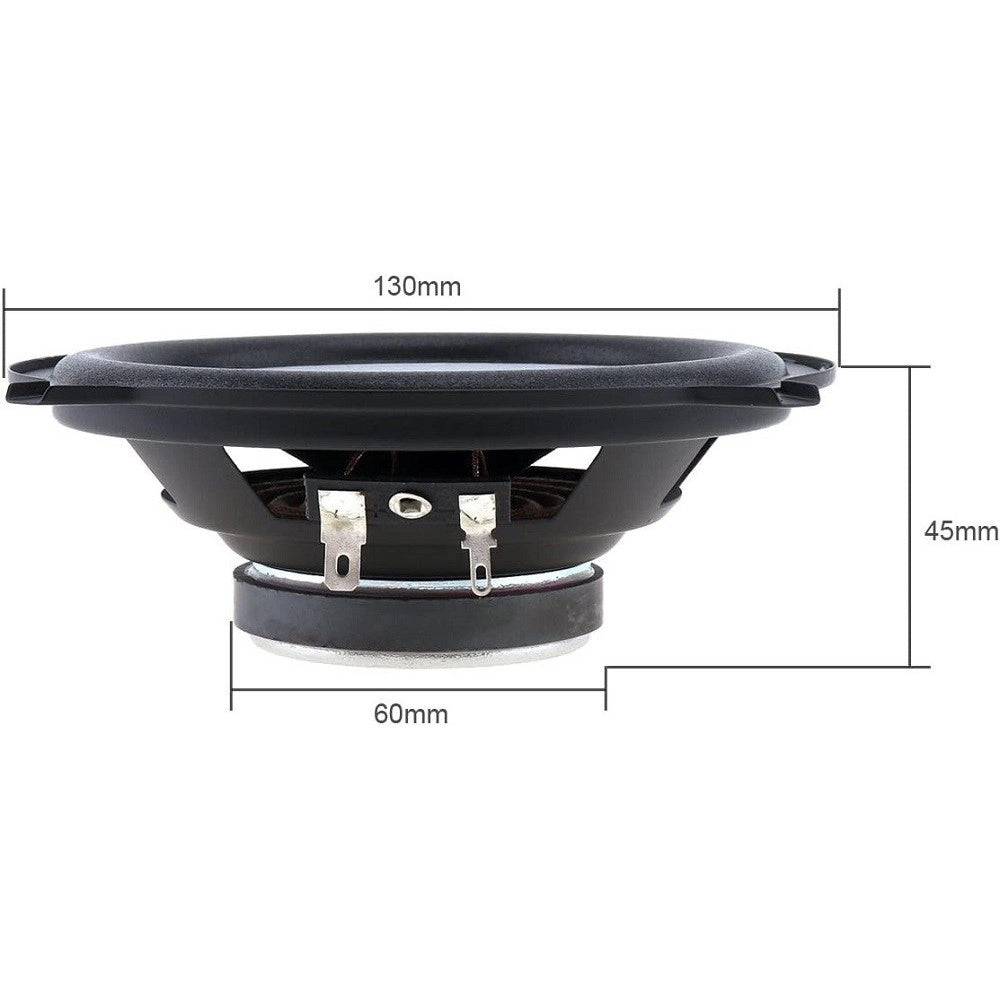 Trade Shop - Altoparlanti Coassiali 2 Vie Coassiale Auto Audio Musica Stereo Hifi 13cm 380 W -