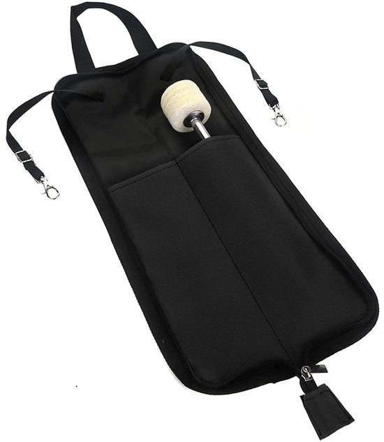 Accessori per strumenti musicali - Supporto per bacchette da tamburo - Borsa di trasporto - 46 x 10 cm - Supporto per bacchette da tamburo leggero
