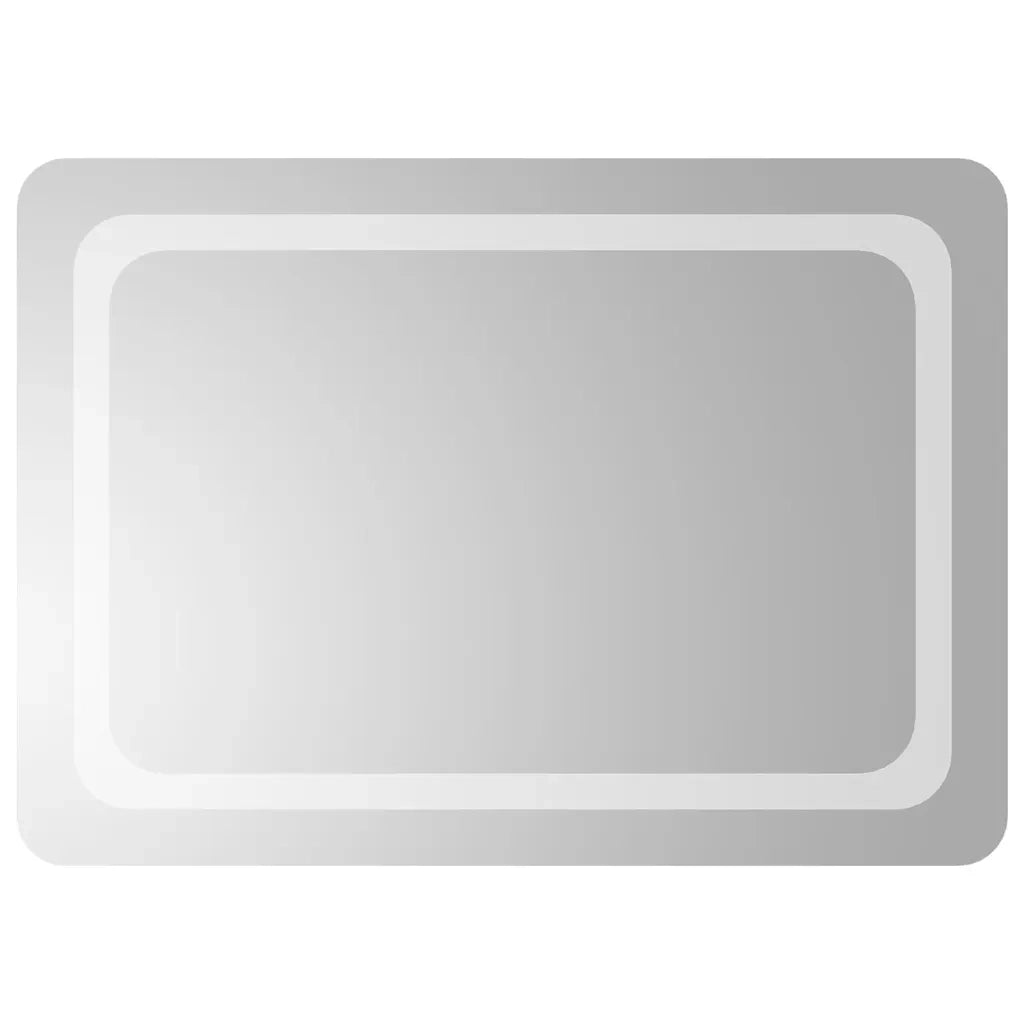 Specchio da Bagno con Luci LED-Specchio per Bagno 70x50 cm 753203