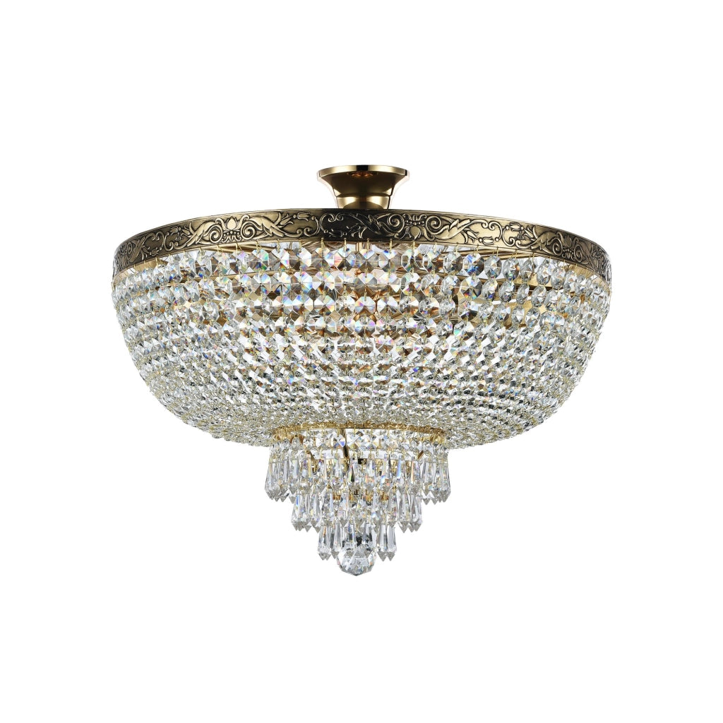 Lampadario Palace cristallo ottone 6xE27 Maytoni DIA890
