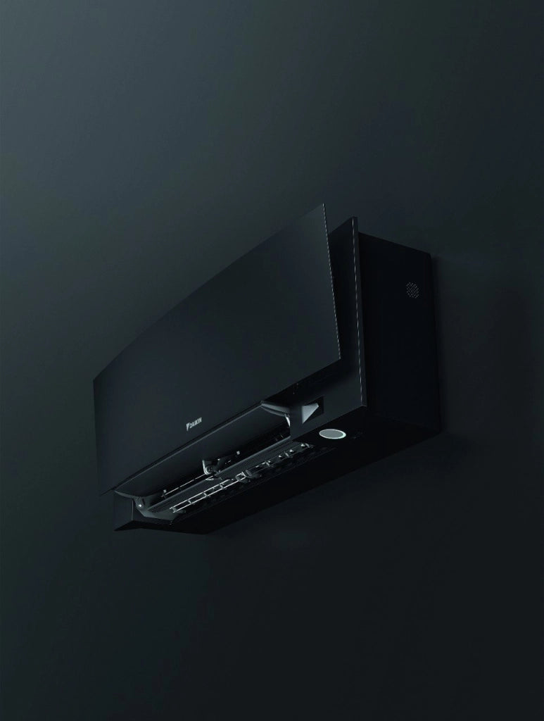 Climatizzatore Condizionatore Daikin Bluevolution Quadri Split Inverter serie EMURA BLACK III 12+12+12+12 con 4MXM80N R-32 Wi-Fi Integrato 12000+12000+12000+12000 Colore Nero - Garanzia Italiana