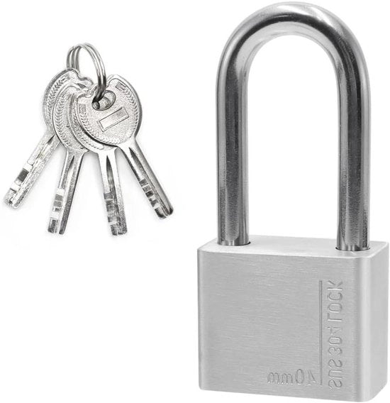 Cassettino di chiusura in acciaio inossidabile 304 con 4 chiavi - Resistente, impermeabile e anticorrosivo - 40 mm