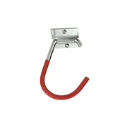 Gancio a soffitto per bici a parete, girevole, zincato, rivestito 50 x 60 x 125 x 95 x 50 mm.