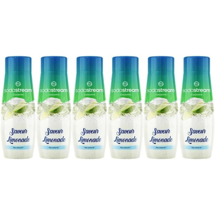Set di 6 concentrati SODASTREAM LEMONADE - 440ml