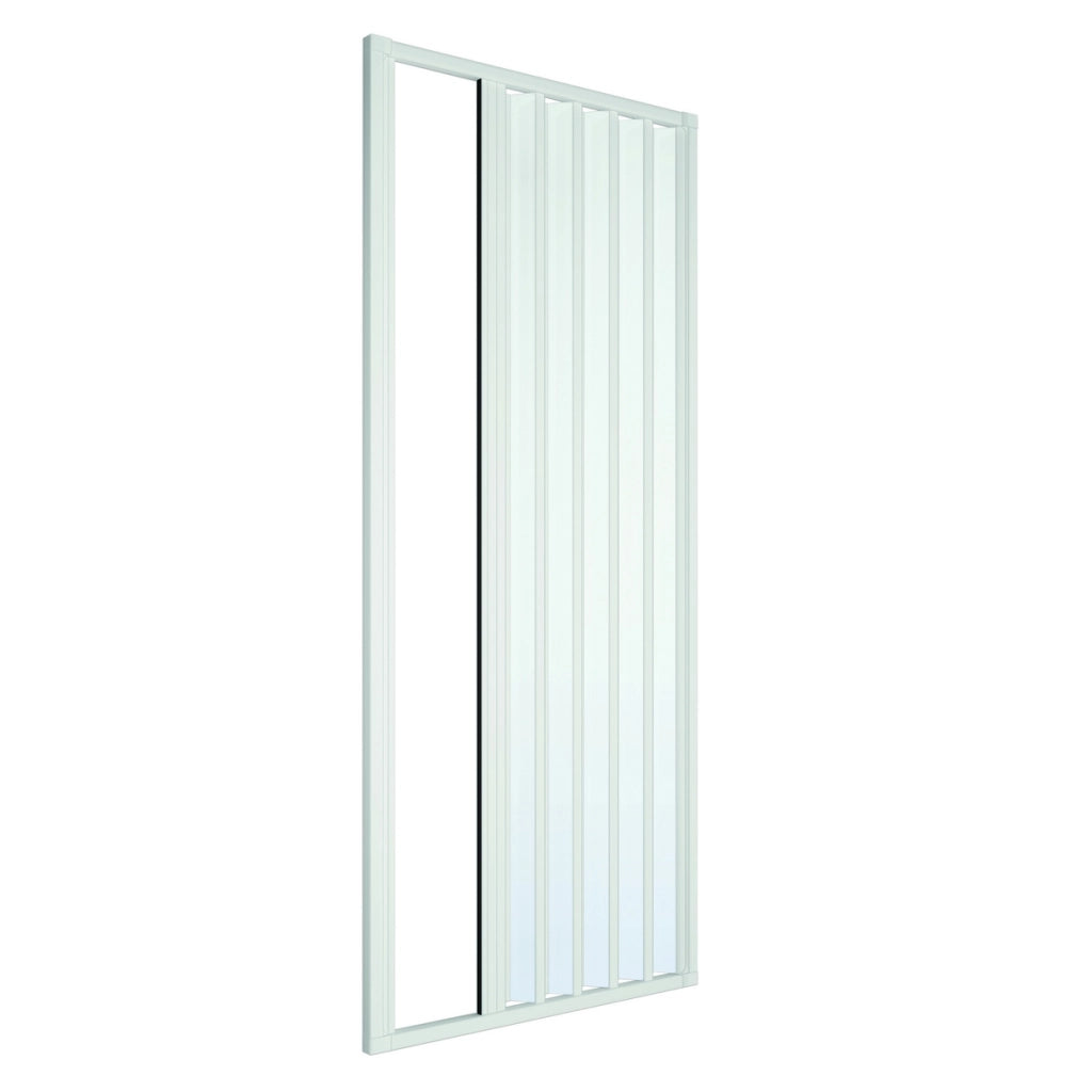 Box doccia a nicchia con soffietto riducibile Onofrio Lux cm 80-100