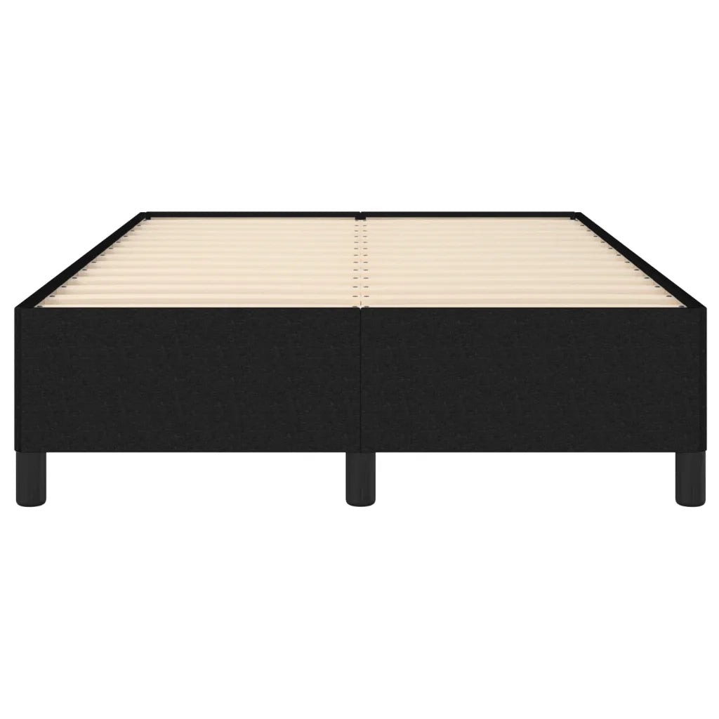 Giroletto senza Materasso Nero 120x190 cm in Tessuto 379510