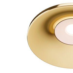Faretto da incasso Downlight in Alluminio Barret Oro