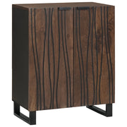 Credenza 60x33.5x75 cm in legno massello di mango