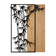 Decorazione Parete Bambù cm 58X2X80 - BAMBOO
