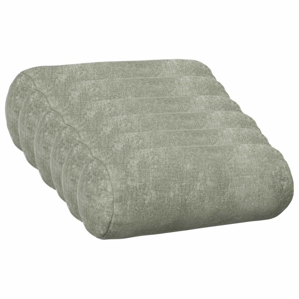Federa 6 pz HEERLEN Verde Ø 15 x 40 cm Tessuto Chenille 923288