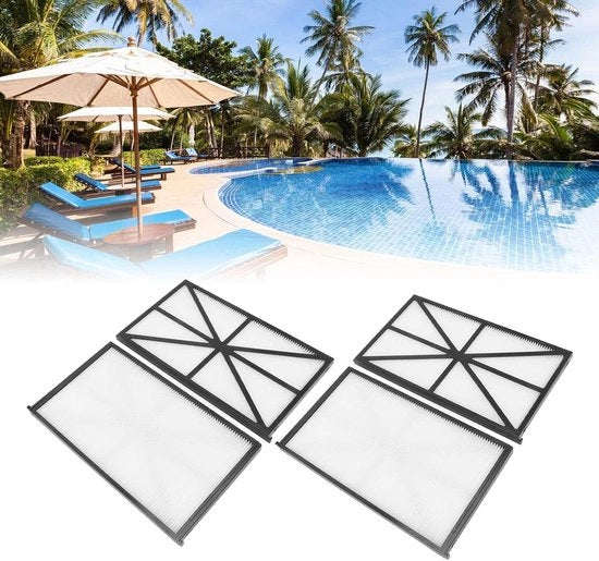 Filtro Rcx70101 per Tigershark, Sharkvac, Aquavac Robot - 4 pezzi Dolfijn Kit di Filtro per Piscina
