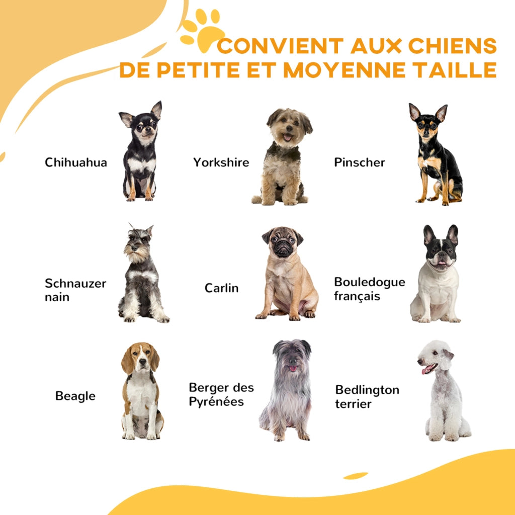 Barriera per cani porta chiusura automatica ¨C Minimal ¨C acciaio nero 74-80 cm