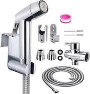 Set di douchi per bidet in ABS premium, con valvola G1/2 pollici e getto di acqua G3/8", per docce, bagni, igiene, pulizia del water e della carta igienica