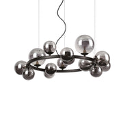 Lampada A Sospensione Perlage Sp14 Fume' Ideal-Lux