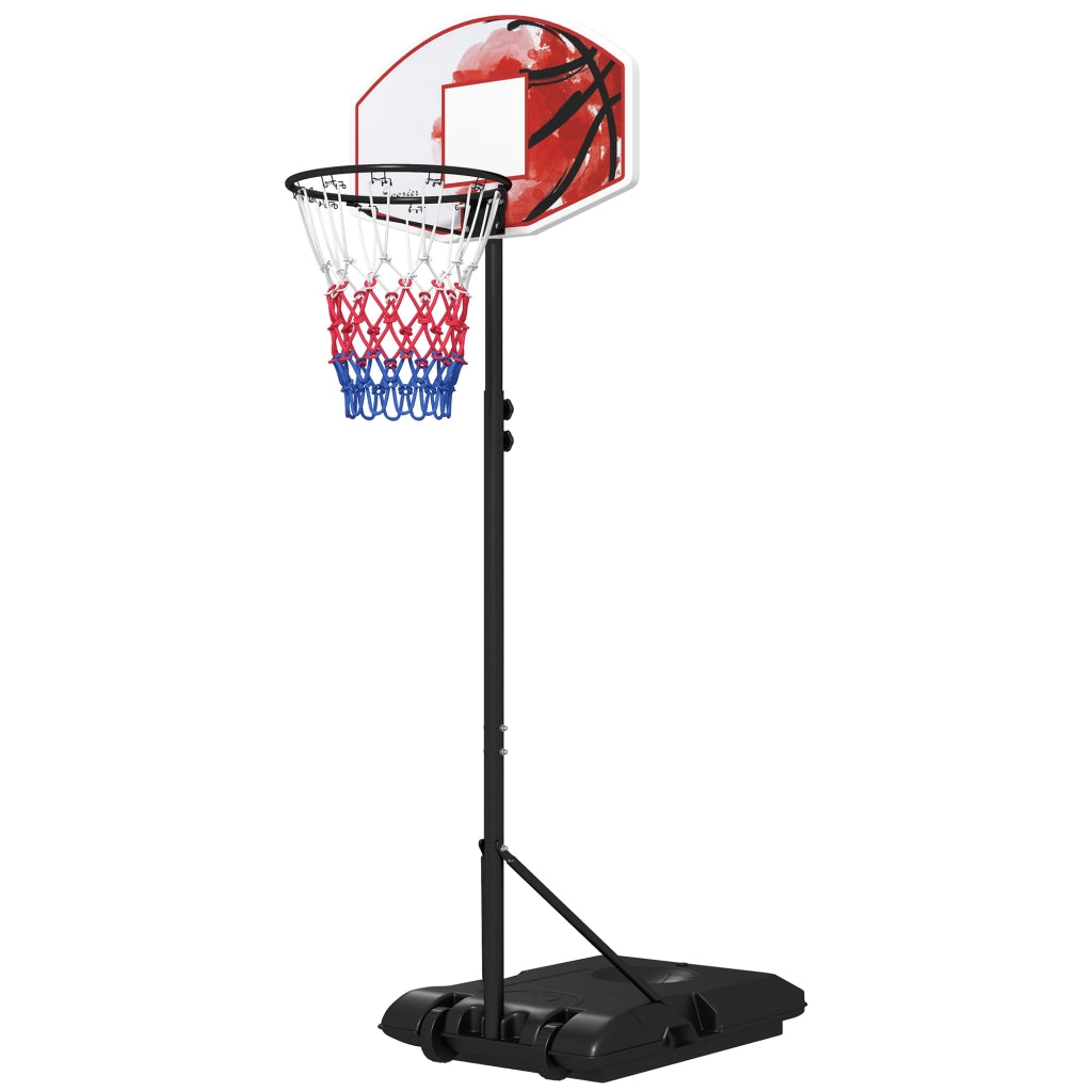 Canestro da Basket Regolabile ¨C Xylo ¨C 179-209 cm, Base Grande con Ruote