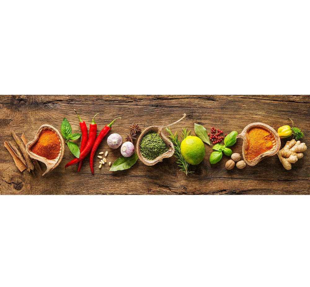 Tappeto passatoia fantasia made in Italy antiscivolo lavabile aderente Aromi - 50x500 cm