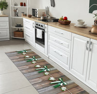 Tappeto passatoia fantasia made in Italy antiscivolo lavabile aderente GelsominoFiocchi - 50x200 cm