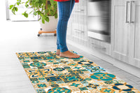 Tappeto passatoia fantasia made in Italy antiscivolo lavabile aderente Soft - 50x600 cm