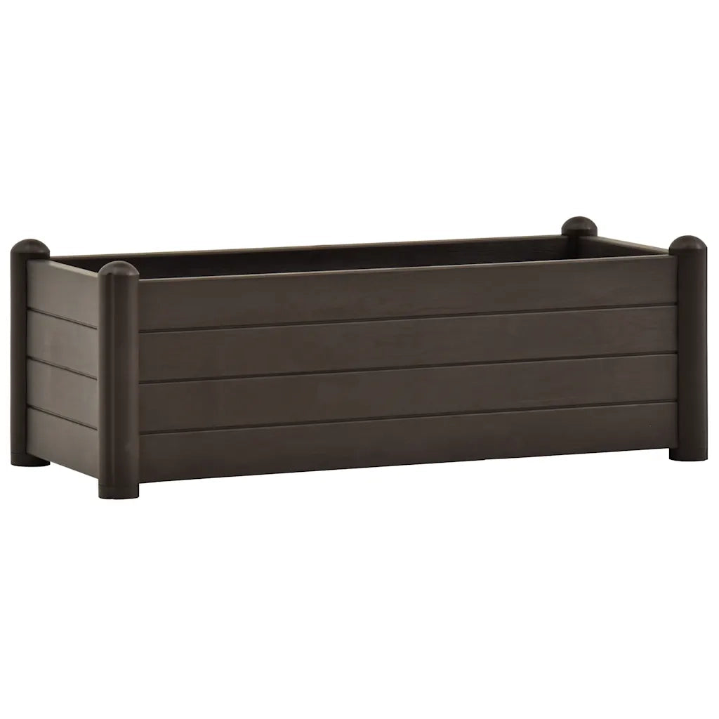 Letto Rialzato da Giardino in PP Moca 100x43x35 cm 313976