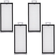 Accessori per aspirapolvere robot 4 pezzi - Filtro stendibile - Accessori per aspirapolvere robot - Materiale ABS resistente - Filtro riciclabile efficiente - Dimensioni 11,5x4,6x1,7cm - Filtro per aspirapolvere