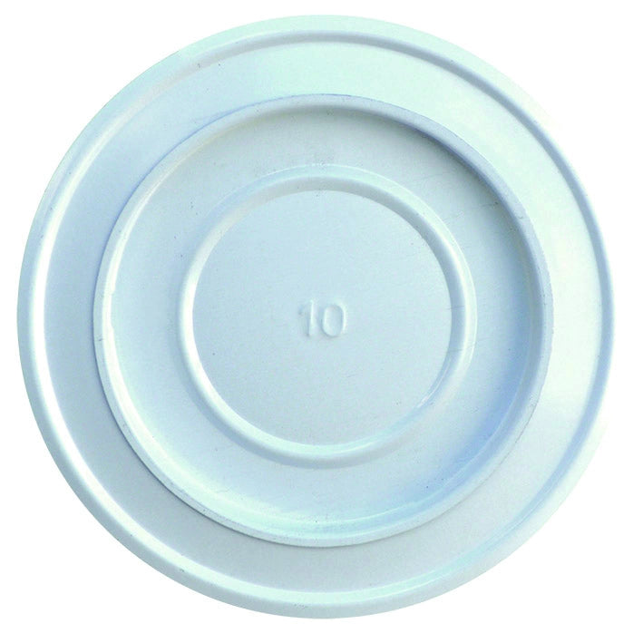 Save ROSONE DA PARETE PER STUFA A LEGNA PORCELLANATO CLASSIC Col. Bianco Ø cm. 13