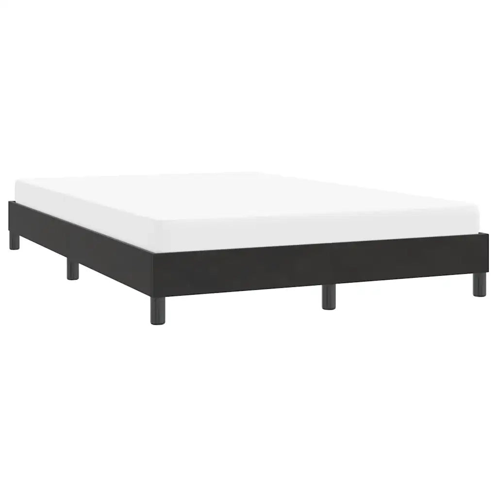 Giroletto senza Materasso Nero 160x220 cm in Velluto 4101411