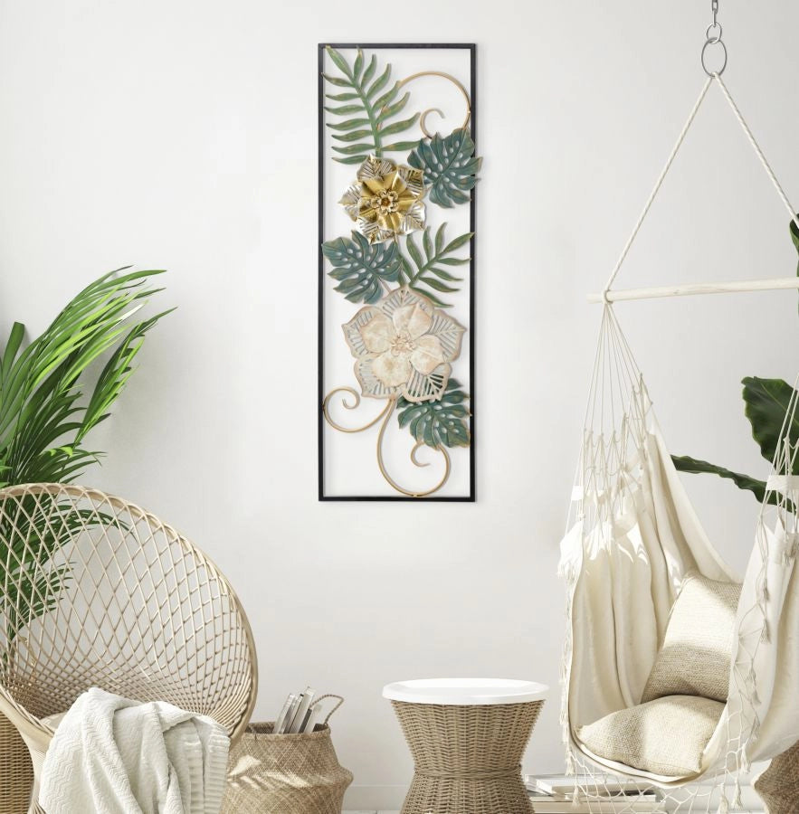 Pannello Decorativo in Ferro Campur - 31x4x90 cm