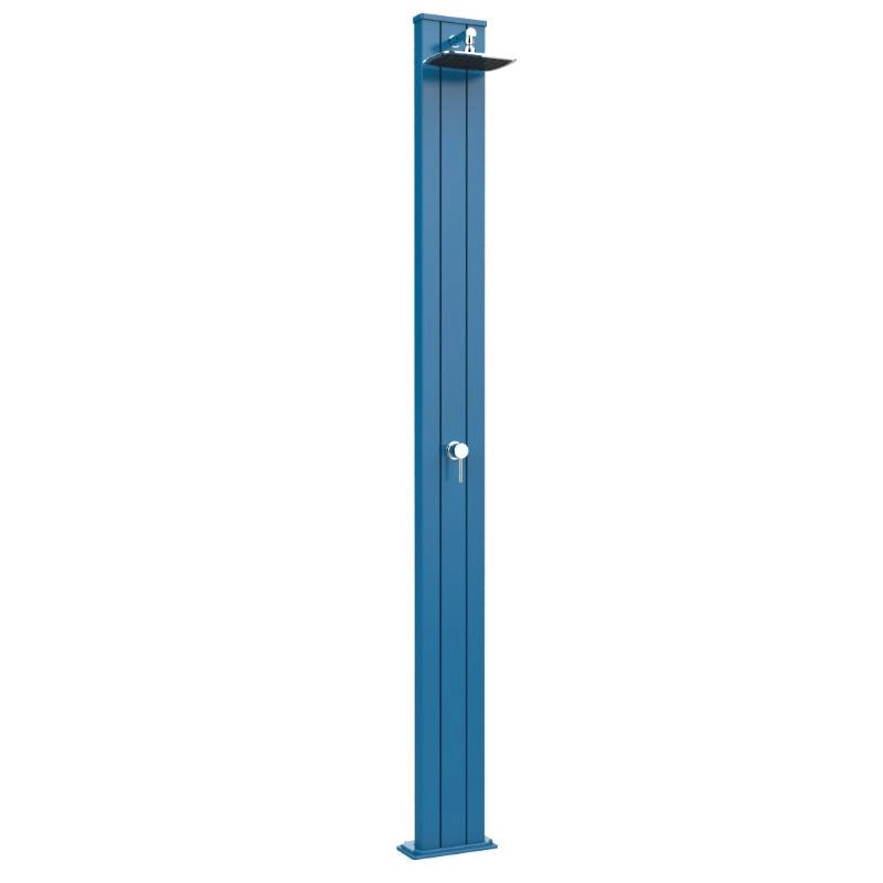Doccia Solare In Alluminio Spring S 30 Litri Con Miscelatore Colore Blu Cv-A200/5012
