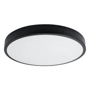 Plafoniera LED rotonda nera Ø60 65W OBSYDI Pure Lume