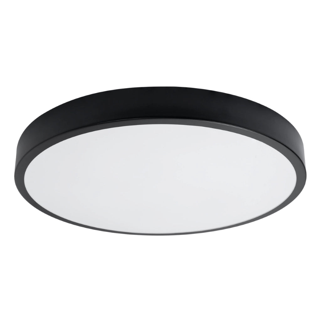 Plafoniera LED rotonda nera Ø60 65W OBSYDI Pure Lume