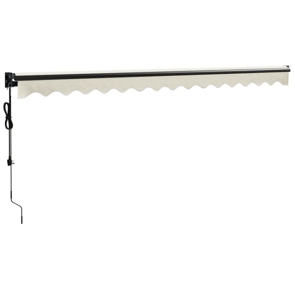 Tenda Sole Automatica Retrattile Crema 4,5x3 m 3154504