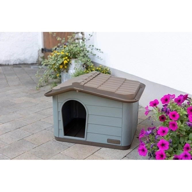 Casetta per gatti - KERBL - PAOLA Eco XL - 75 x 59 x 55 cm - Interno/esterno