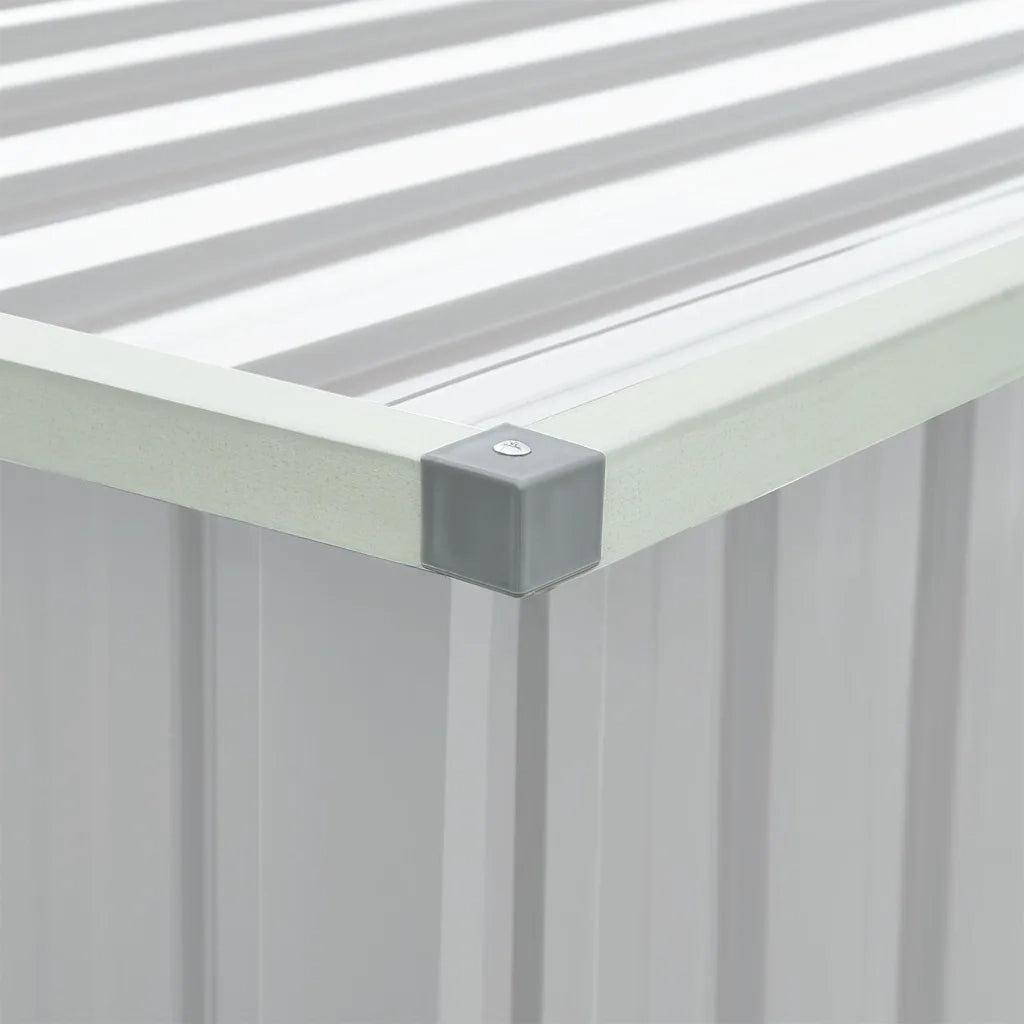Baule da Giardino Grigio 171x99x93 cm 46270