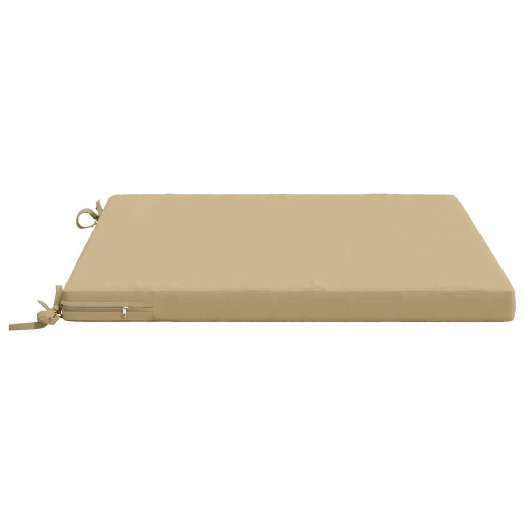 Cuscini per Sedia in 4 Pezzi SOEST 4 pz 100% Poliestere Beige 944670