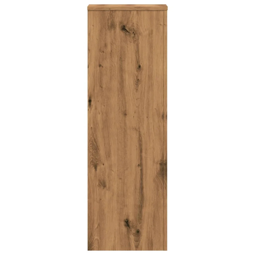 Portavasi mobili per fiori set da 2 fatti a mano legno ingegnerizzato marrone 02_0045297