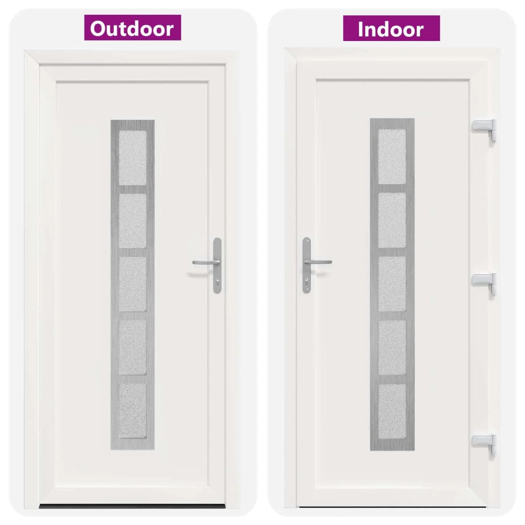 Porta Frontale Bianco 98 x 208 cm PVC 3445717