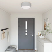 Lampade da soffitto a incasso Grigio Ã˜ 38 cm Tessuto E27