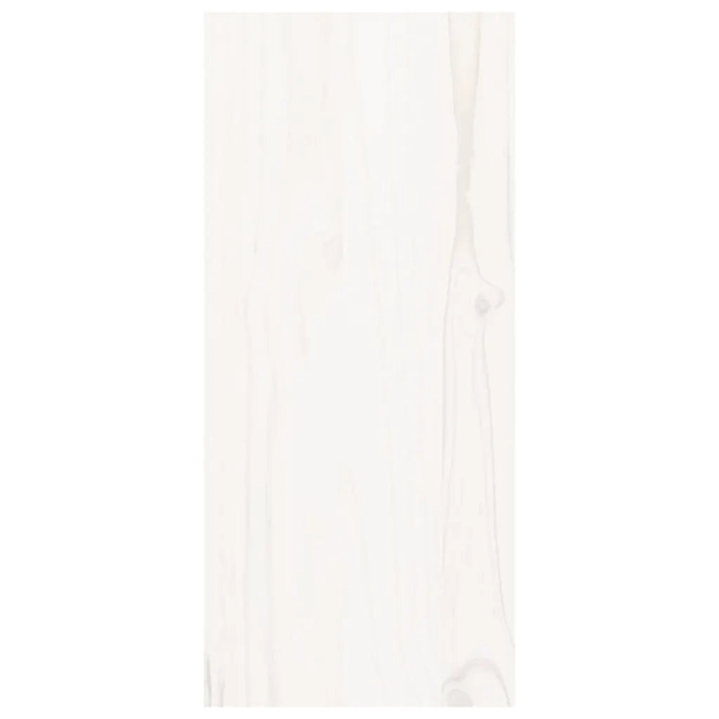 Mobiletto per vino bianco 56x25x56 cm in legno massello di pino