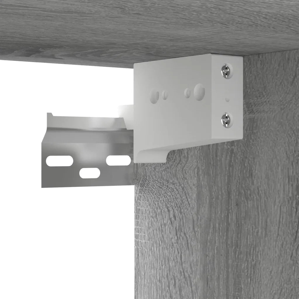 Mobile TV Pensile Grigio Sonoma 60x30x30cm in Legno Multistrato 815870